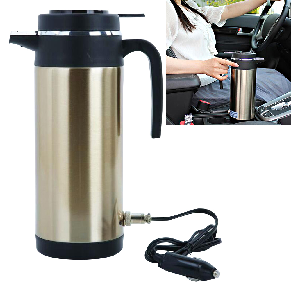 Portable Travel Kettle - Портативный автомобильный чайник-термос на 1200 мл,