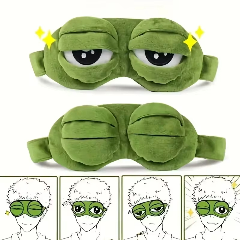 Travel Accessories Usa - Маска для глаз в форме лягушки,