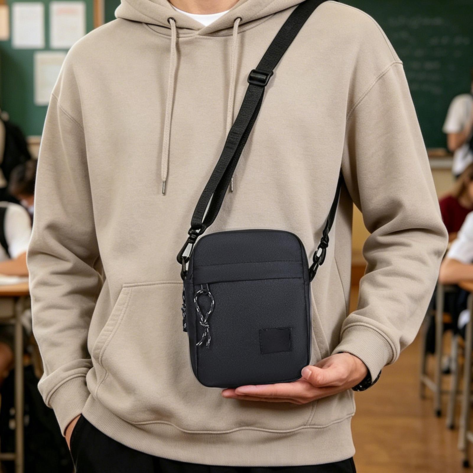 Travel Accessories Tech - Мужская компактная сумка через плечо, модная