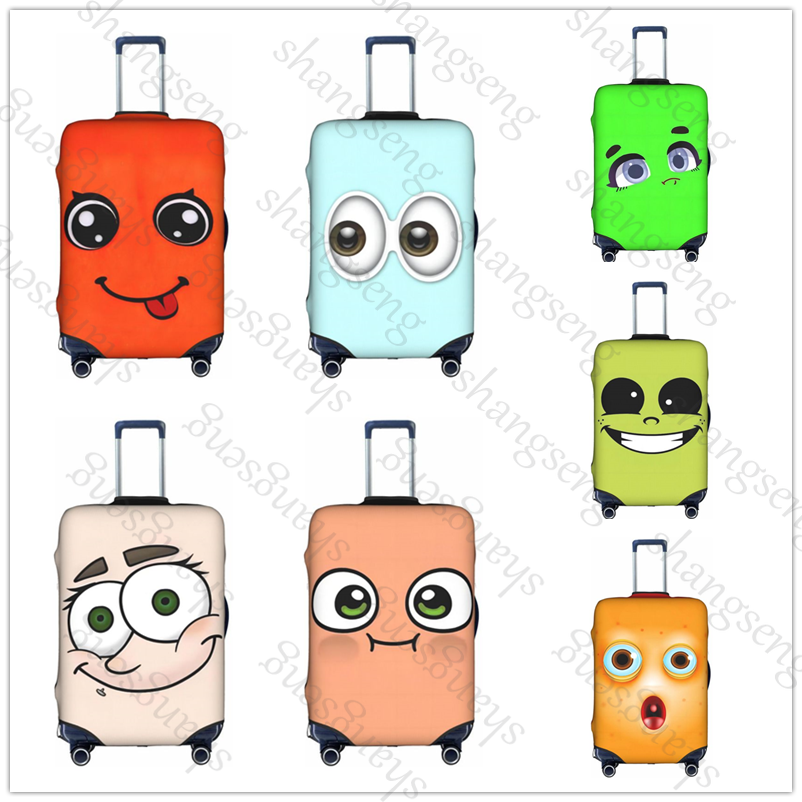 Quirky Travel Accessories - Толстый эластичный защитный чехол для багажа,
