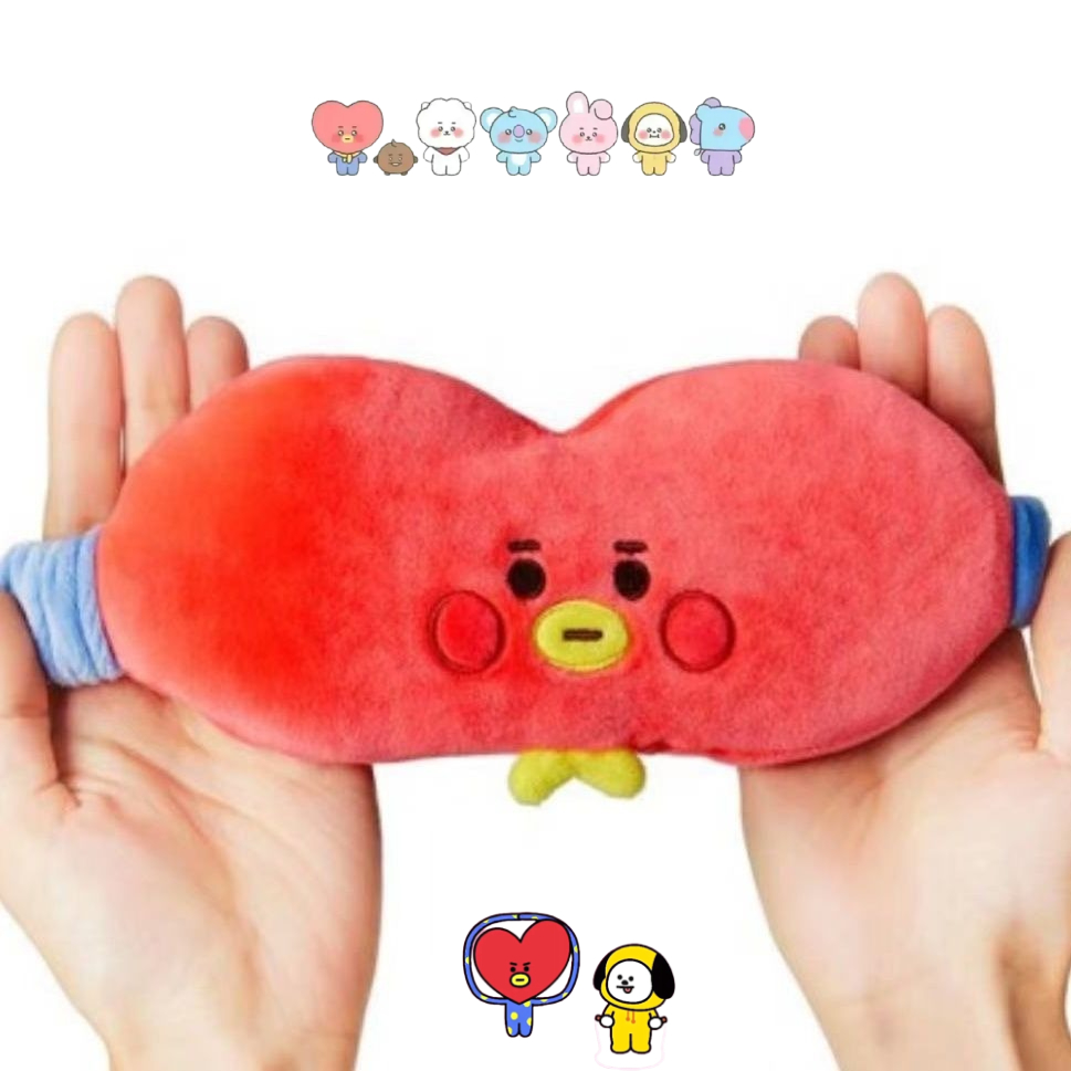 Travel Accessories Store - Милая плюшевая маска для глаз BT21,