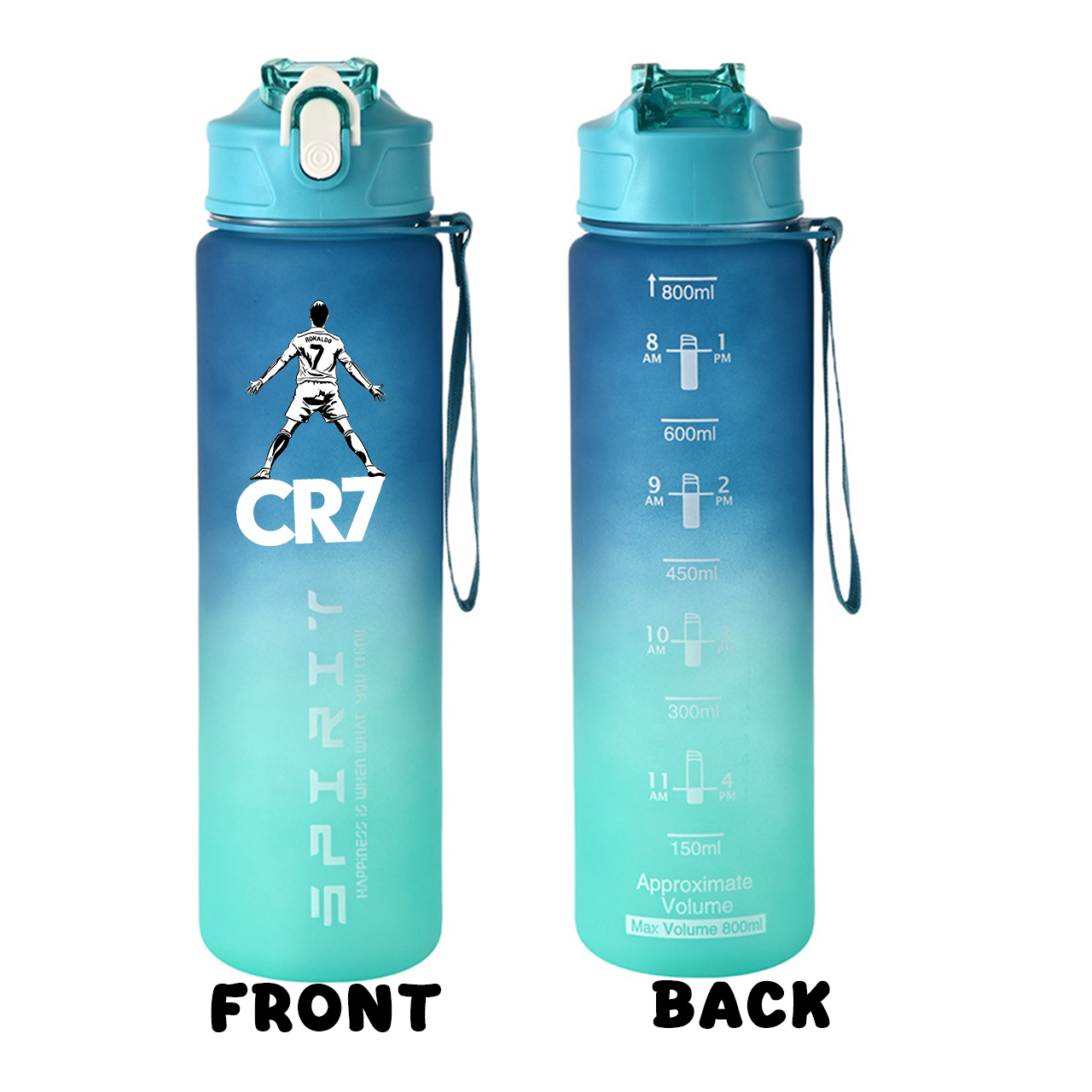 Прозрачная спортивная бутылка  – обзор и цена Portable Travel Kettle