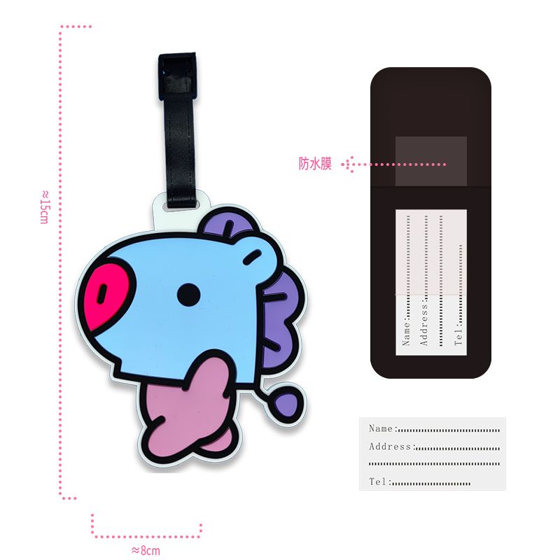 Милый брелок BT21 с персонажам – обзор и цена Travel Accessories Store
