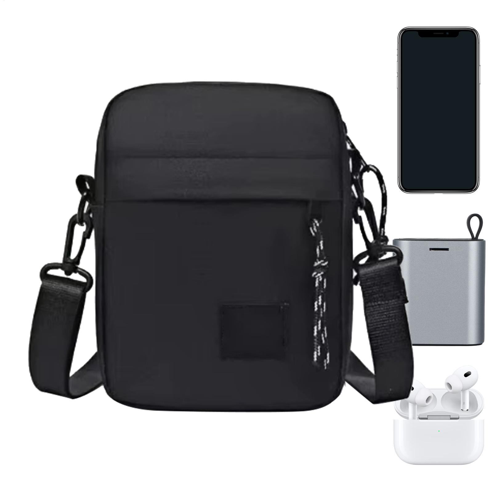 Мужская компактная сумка через – обзор и цена Travel Accessories Tech