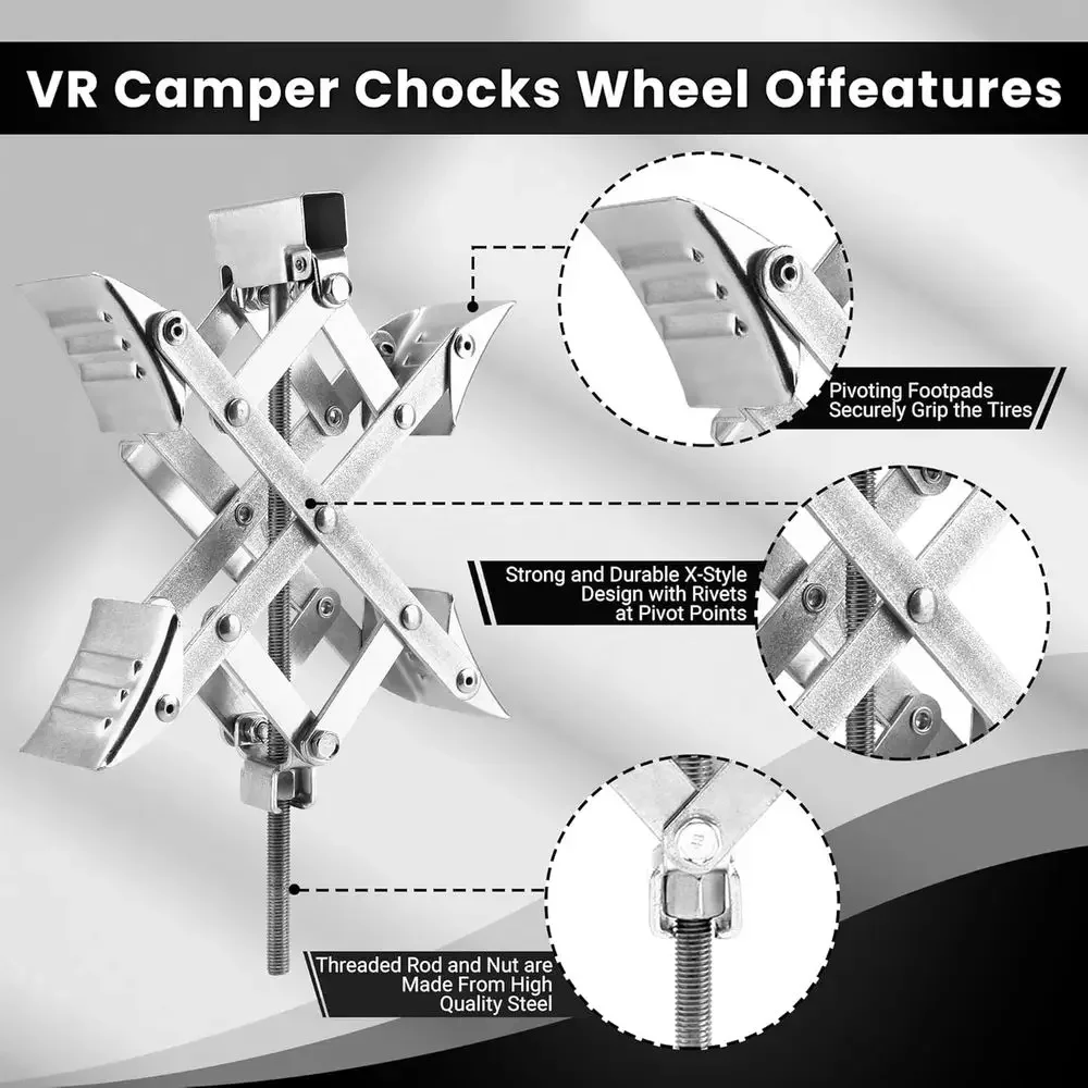 X-образные упоры для колес авт – обзор и цена Travel Accessories Usa