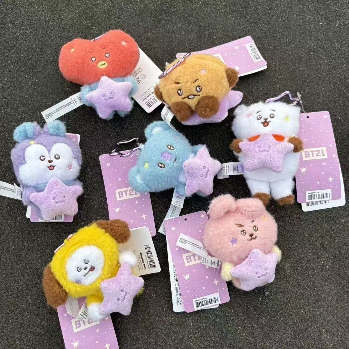 Плюшевая кукла-брелок BT21 Tra – обзор и цена Travel Accessories Girls