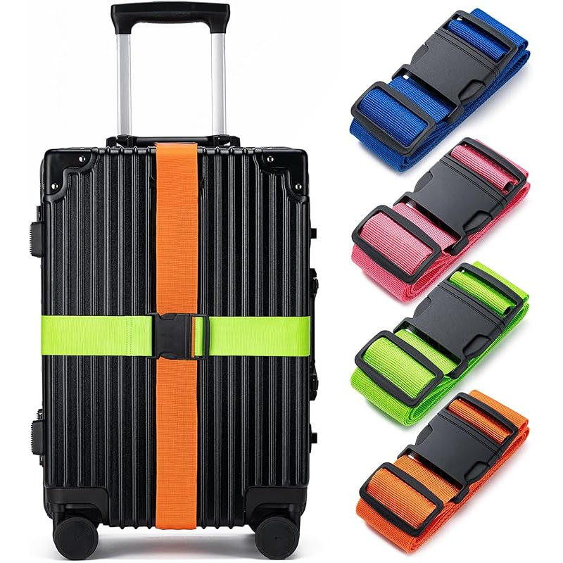 Набор из 4 ремней для багажа,  – обзор и цена Travel Accessories Kit Bag